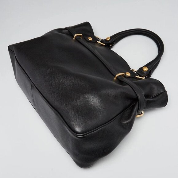 Celine Black Leather Medium Anita Shoulder Bag - Picture 3 of 12